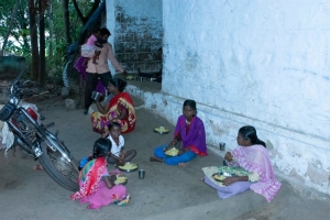 Food for the needy during lock down near Aliyar by Temple of consciousness - Aliyar