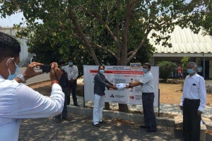 Renault Nissan with WCSC-VSP distributed Masks to hospitals