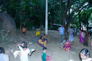 Food for the needy during lock down near Aliyar by Temple of consciousness - Aliyar