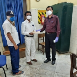 Hfno equipment handed over to Dr. Balaji, Dean Stanley Medical hospital by Mr. Ravi from WCSC-VSP today. Dr. Sridhar HOD f Covid treatment was also present, The equipment was donated by Renault Nissan india as part of their csr.